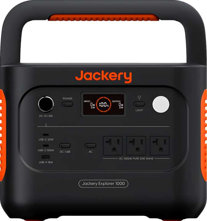 Jackery Explorer 1000 v2 Portable Power Station